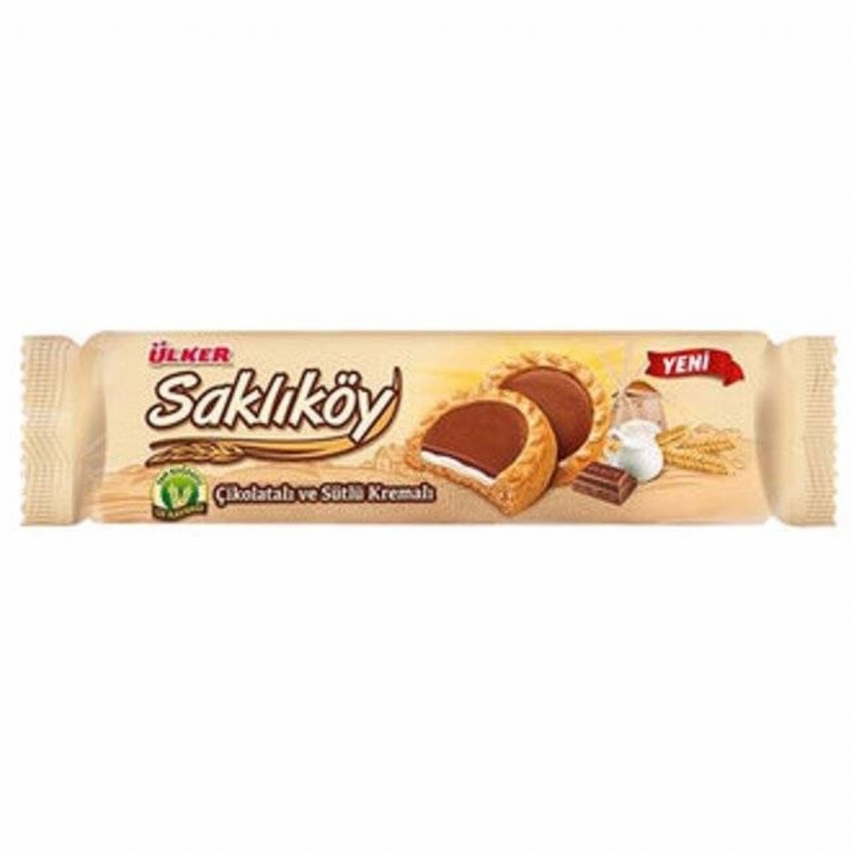 Saklıköy Çikolatalı Sütlü Kremalı 100 Gr