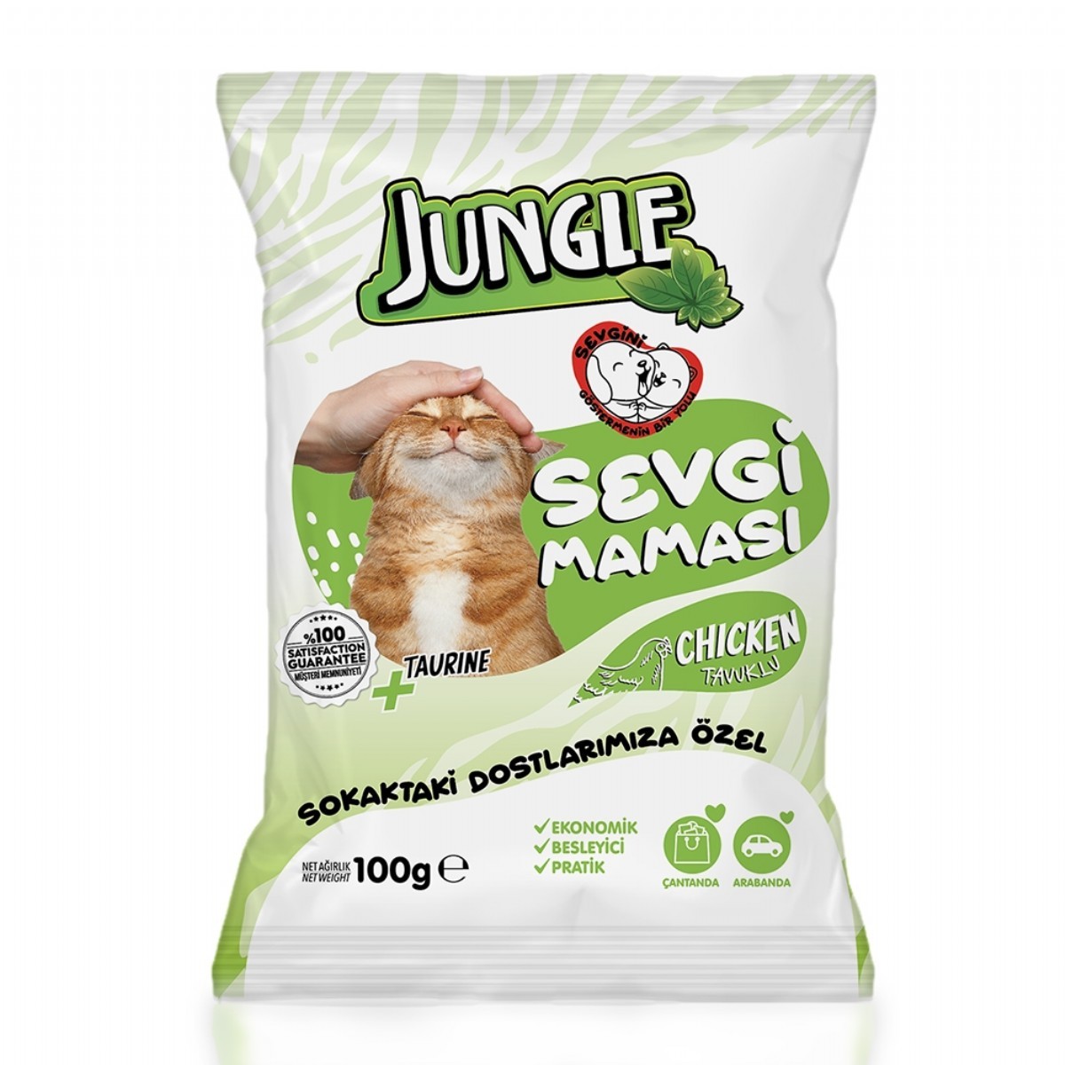 Jungle Sevgi Kedi Maması 100 Gr