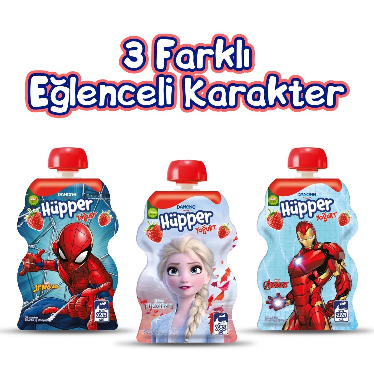 Danone Hüpper Yoğurt Çilekli 67 Gr
