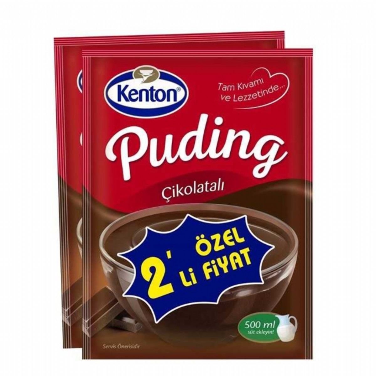 Kenton Çikolatalı Puding 2 li