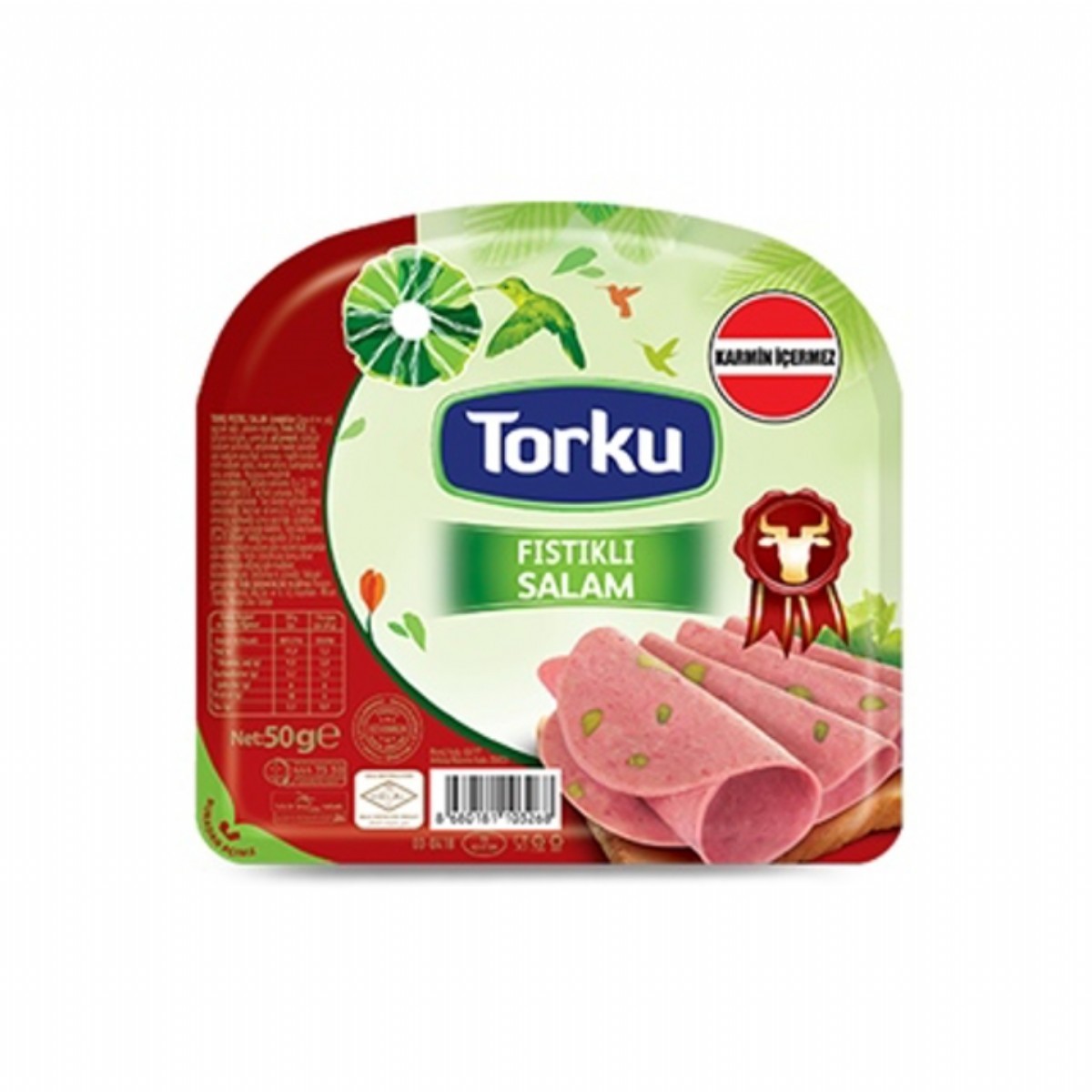 Torku Fıstıklı Macar Salam 50 Gr