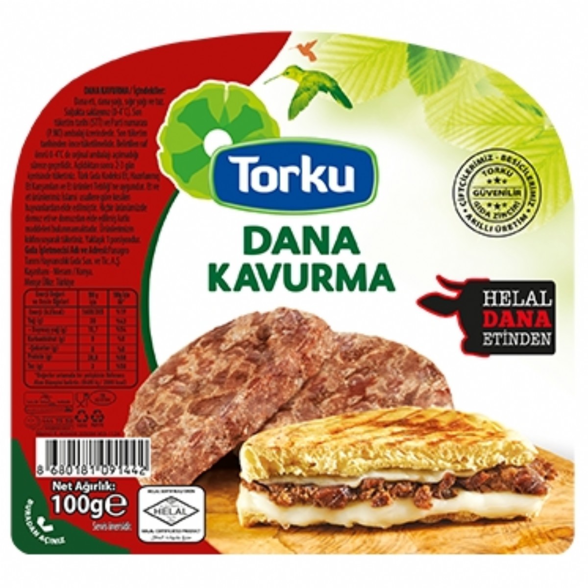 Torku Kavurma Dilimli 100 Gr