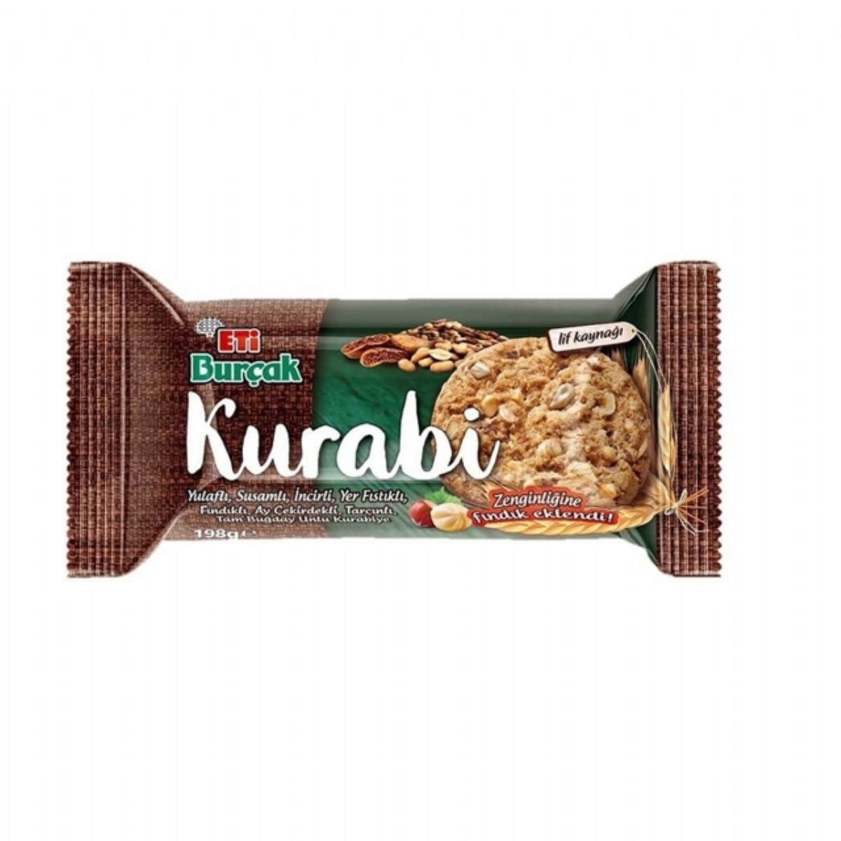 Eti Burçak Fındıklı Kurabi 198 Gr