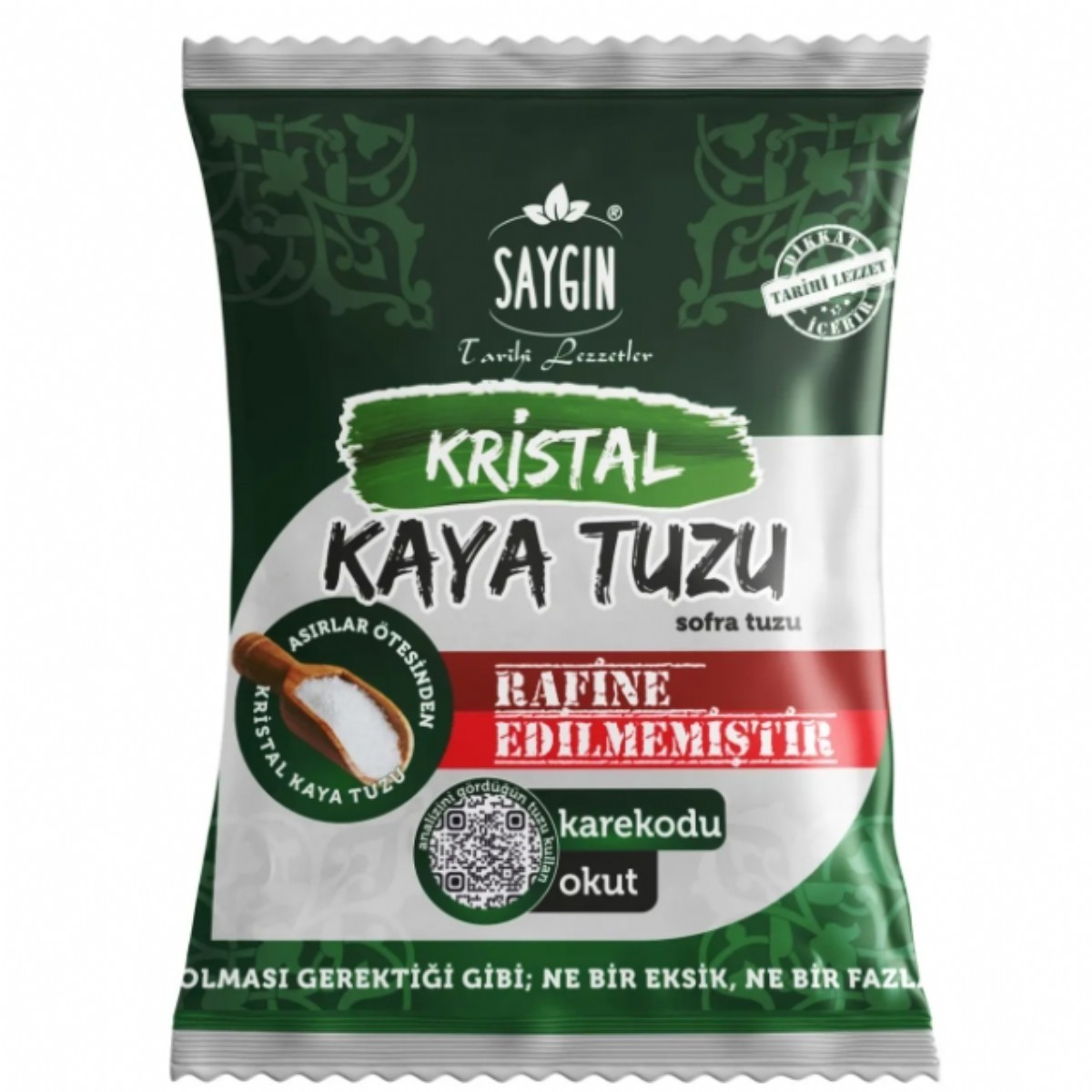 Saygın Kaya Tuzu Sofralık 500 Gr
