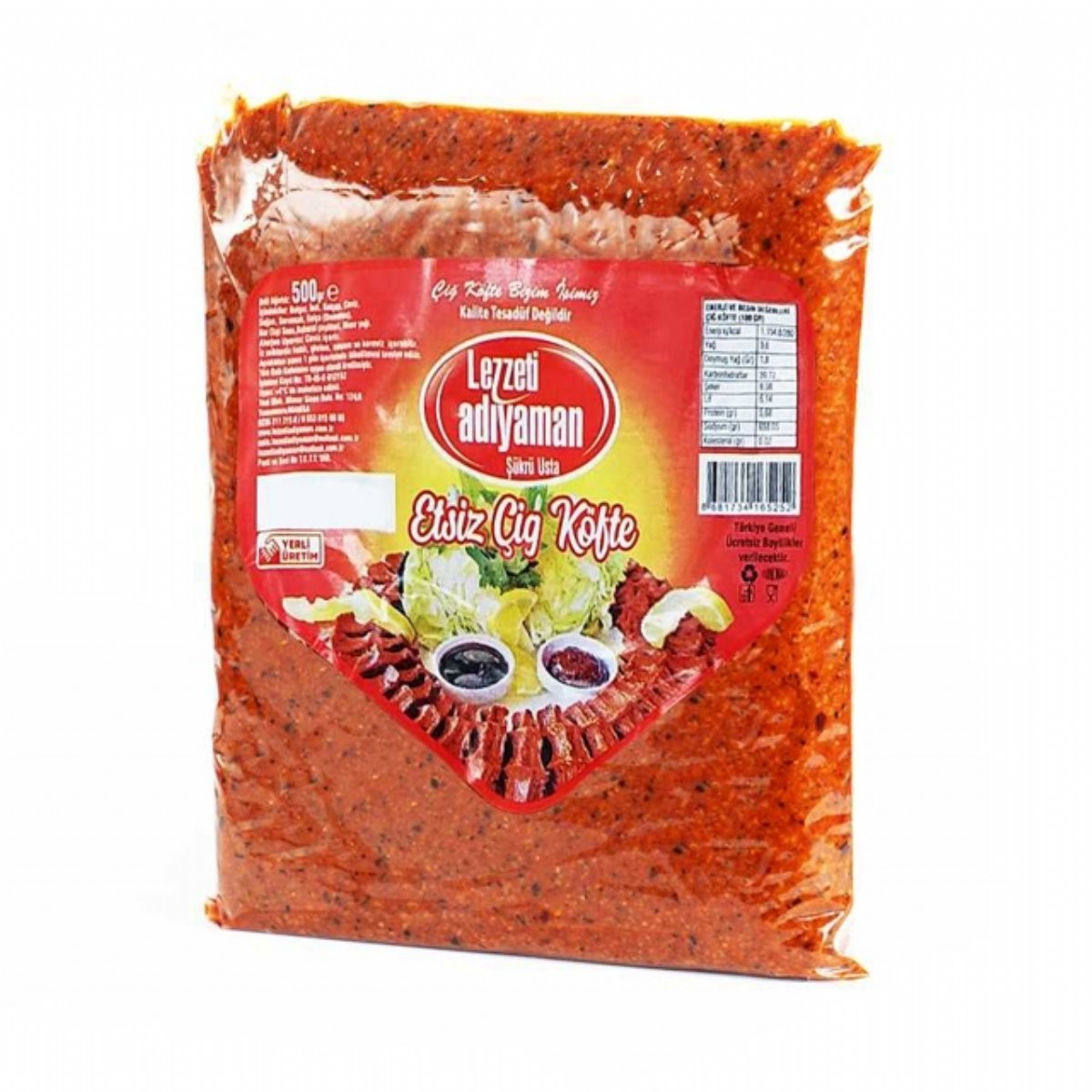 Lezzeti Adıyaman Çiğ Köfte 500 Gr