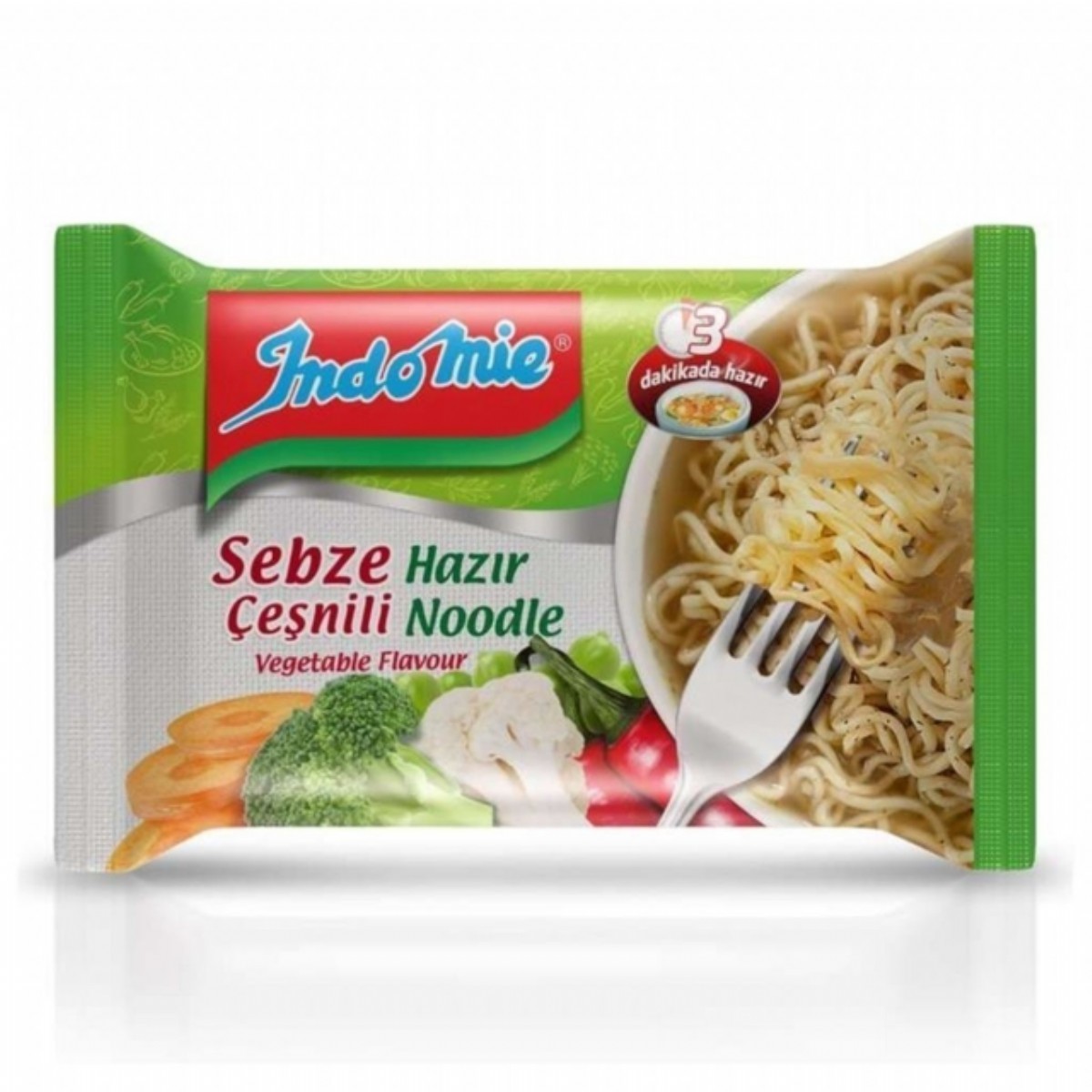 Indomie Paket Sebze Çeşnili 75 Gr