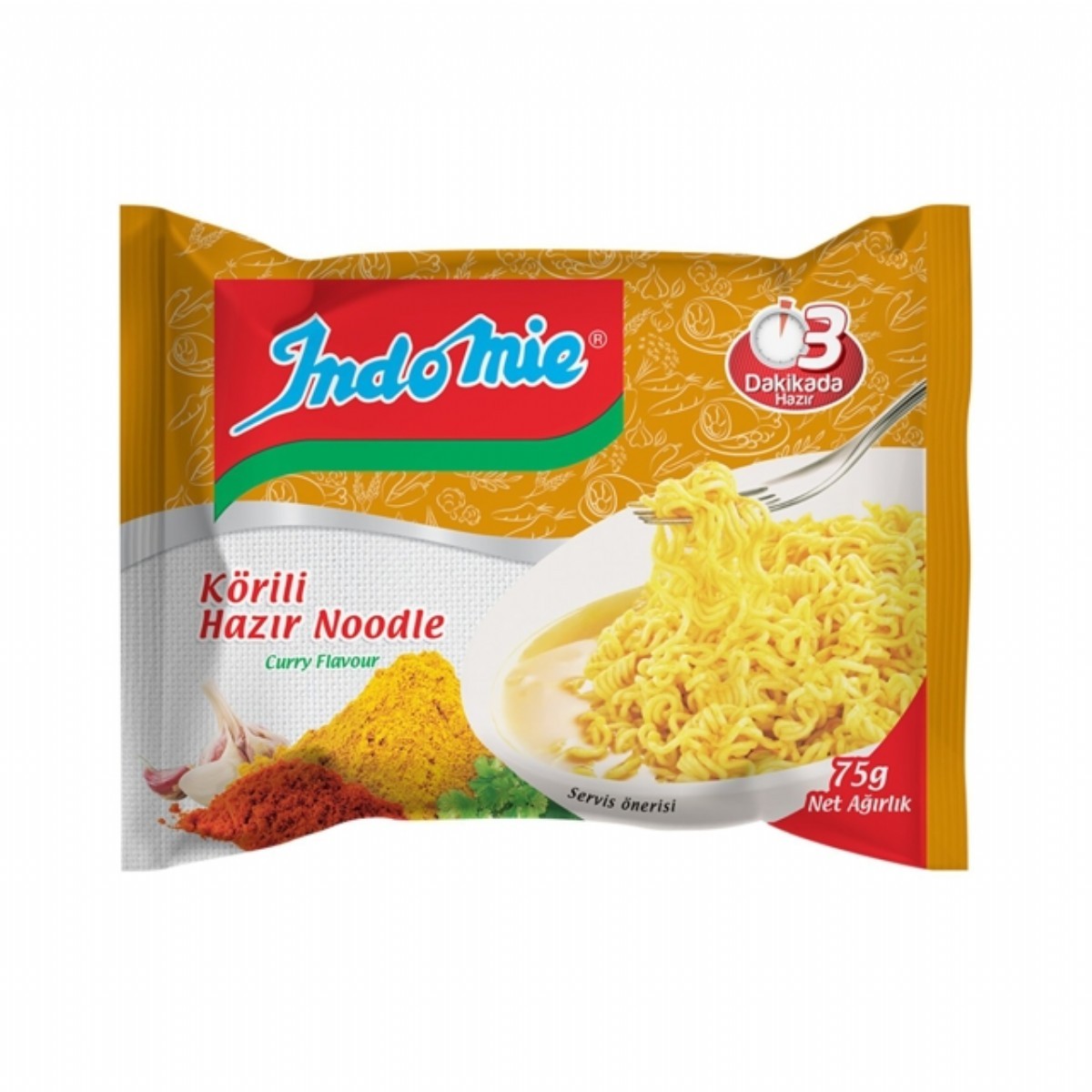 Indomie Paket Kori Çeşnili 75 Gr