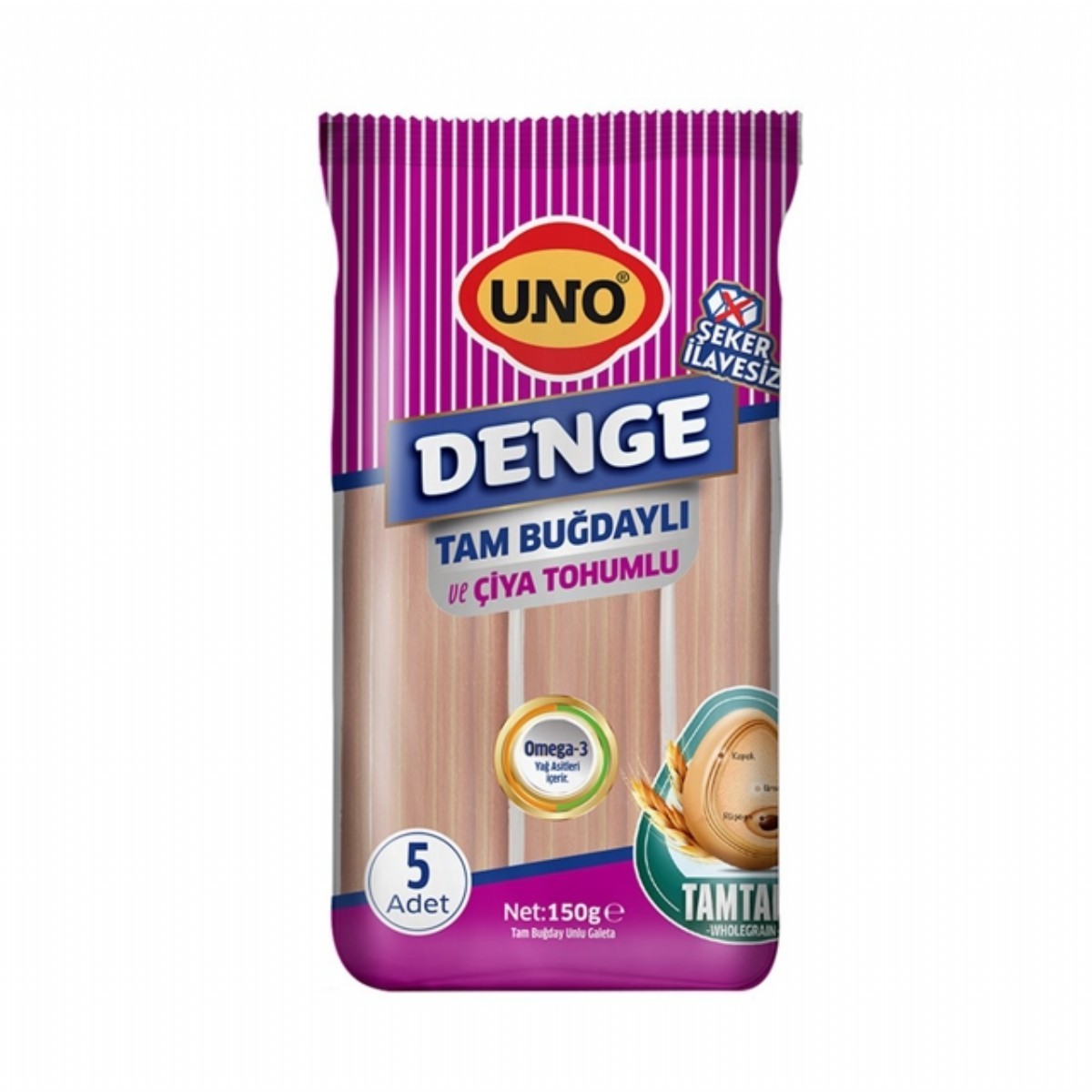 Uno Denge Tam Buğday Ve Çiya Tohum Grisuno 150 Gr