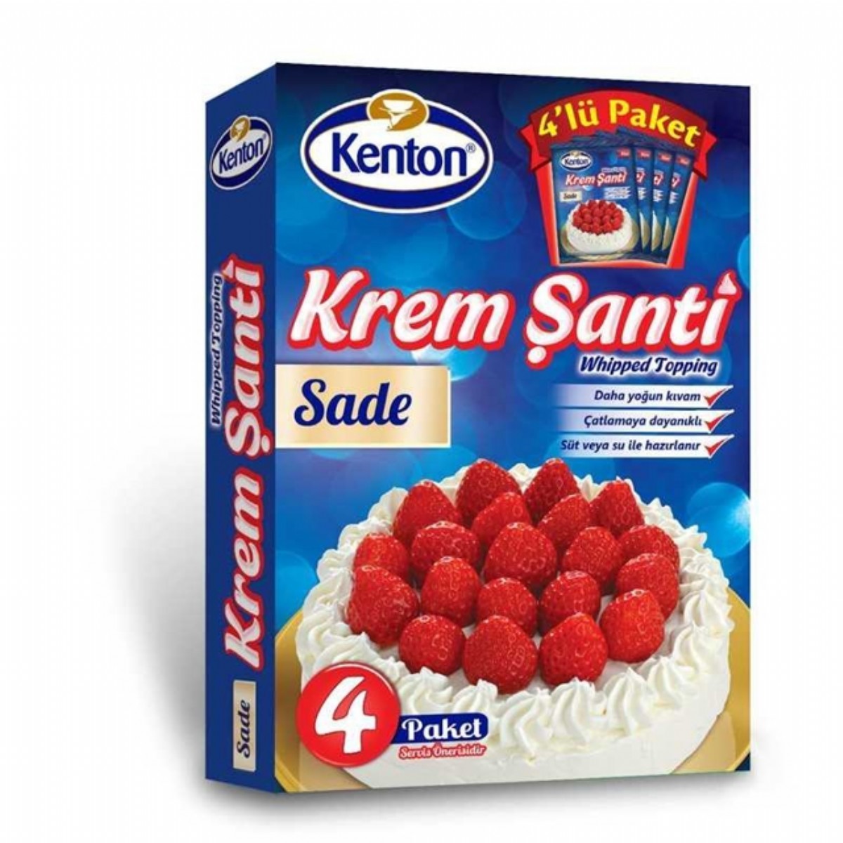 Kenton Krem Şanti Sade 300 Gr