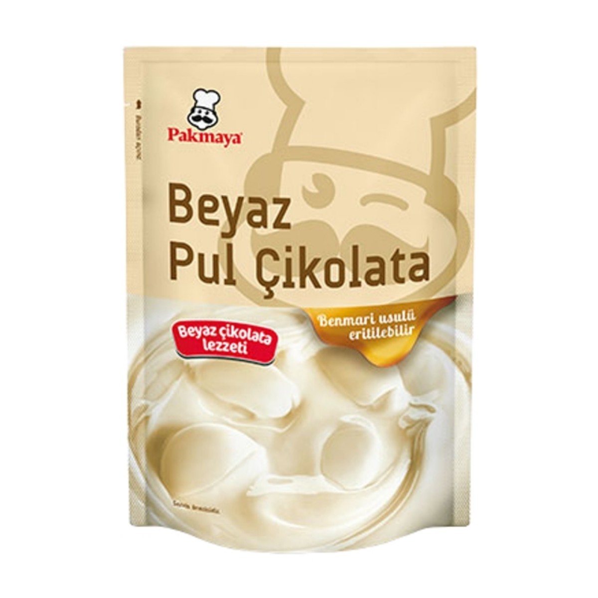 Pakmaya Beyaz Pul Çikolata 100 Gr