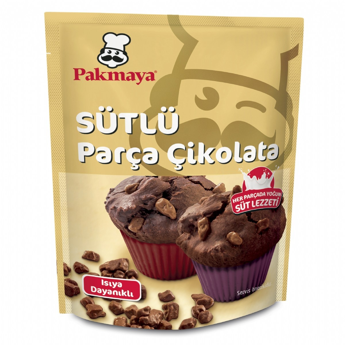 Pakmaya Sütlü Parça Çikolata 70 Gr