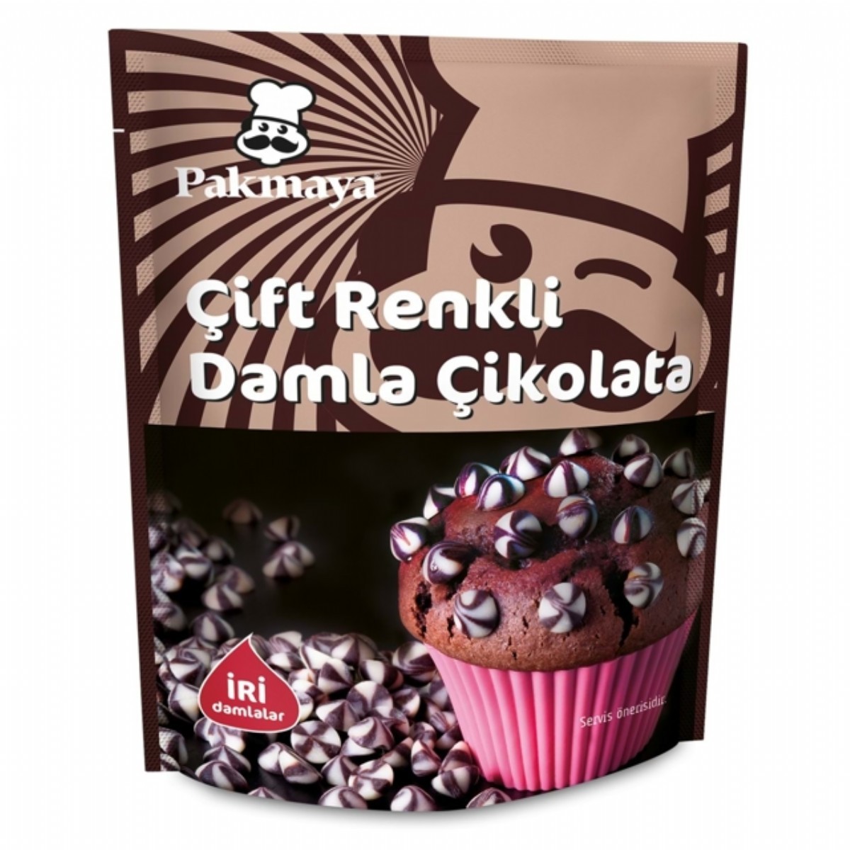 Pakmaya Çiftrenk Damla Çikolata 70 Gr