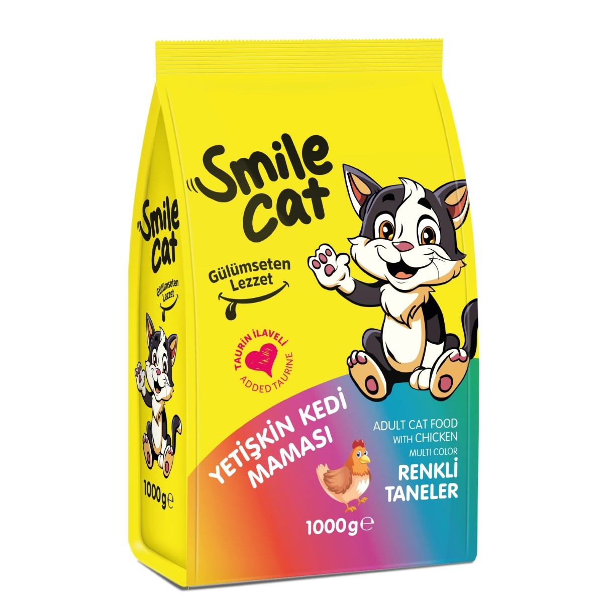 Smile Yetişkin Mix Kedi Maması 1 Kg