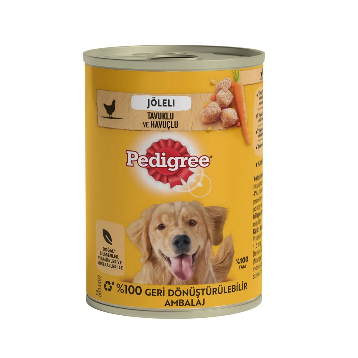 Pedigree Konserve Tavuklu Yavru Köpek Maması 400 Gr