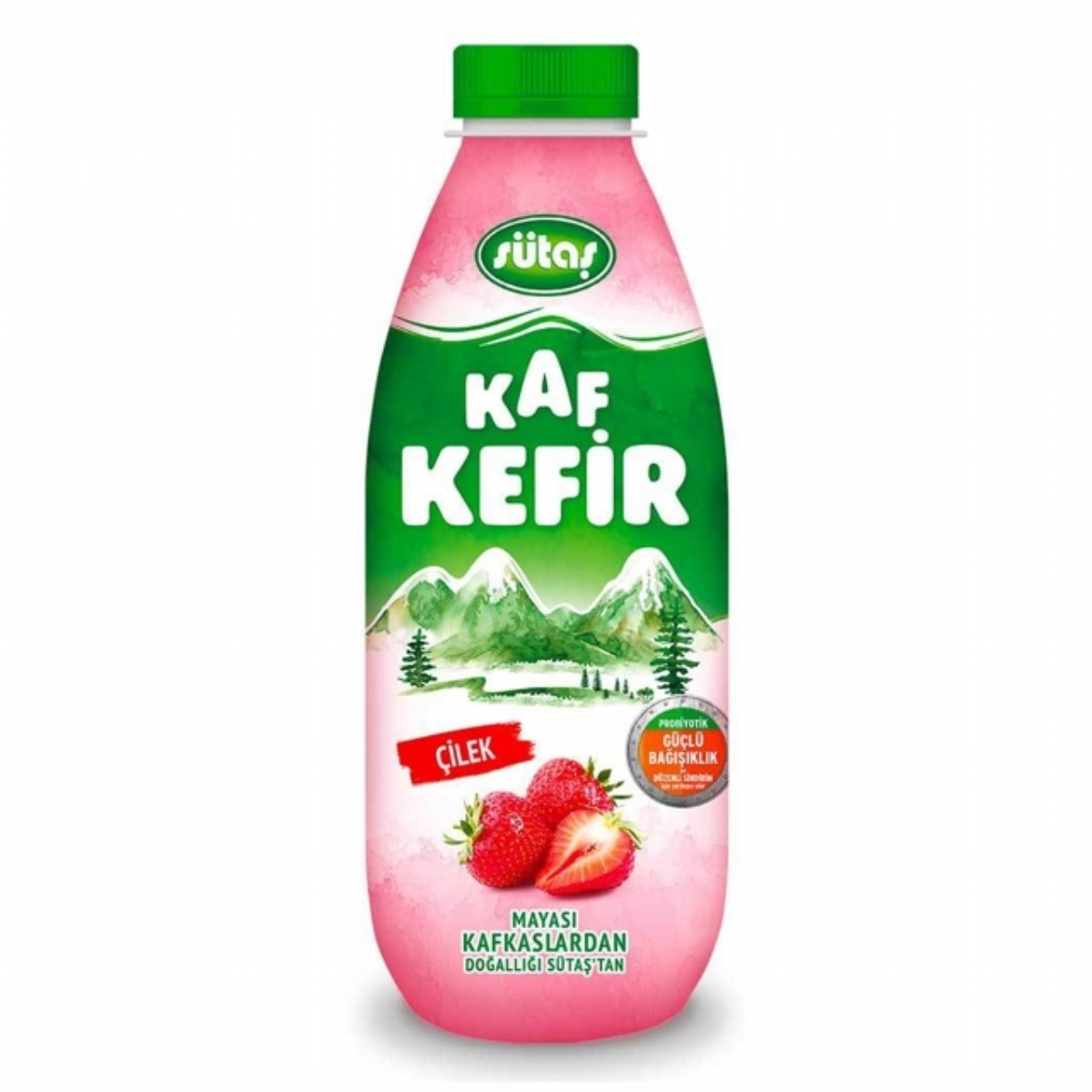 Sütaş Kaf Kefir Çilek 1 Lt