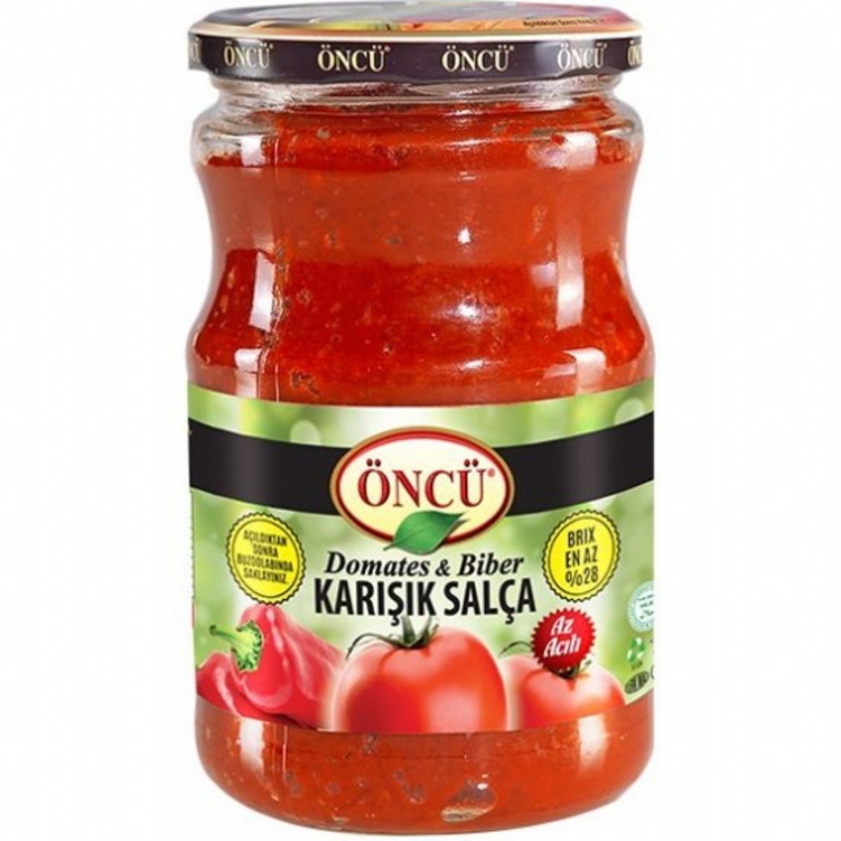 Öncü Domates ve Biber Karışık Salça 700 Gr