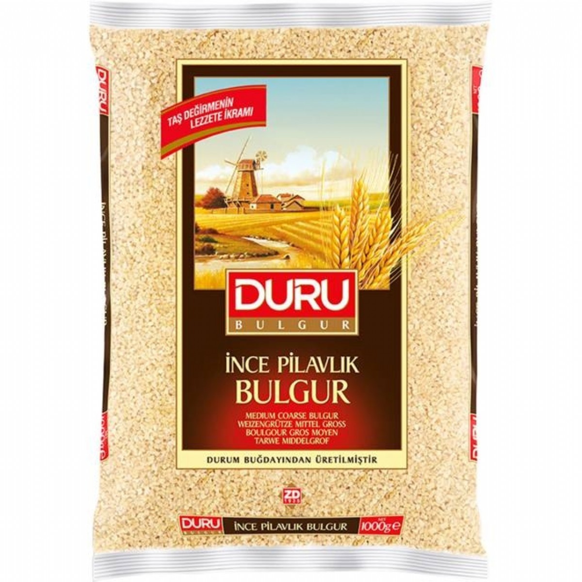Duru Bakliyat Pilavlık İnce Bulgur 1 Kg