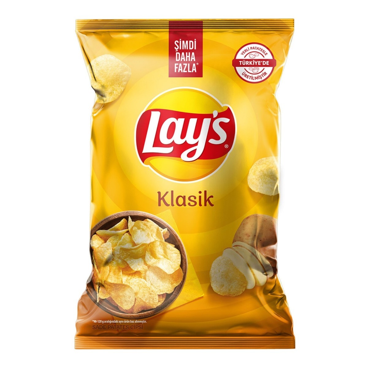 Lay's Klasik Patates Cipsi Süper Boy 125 Gr