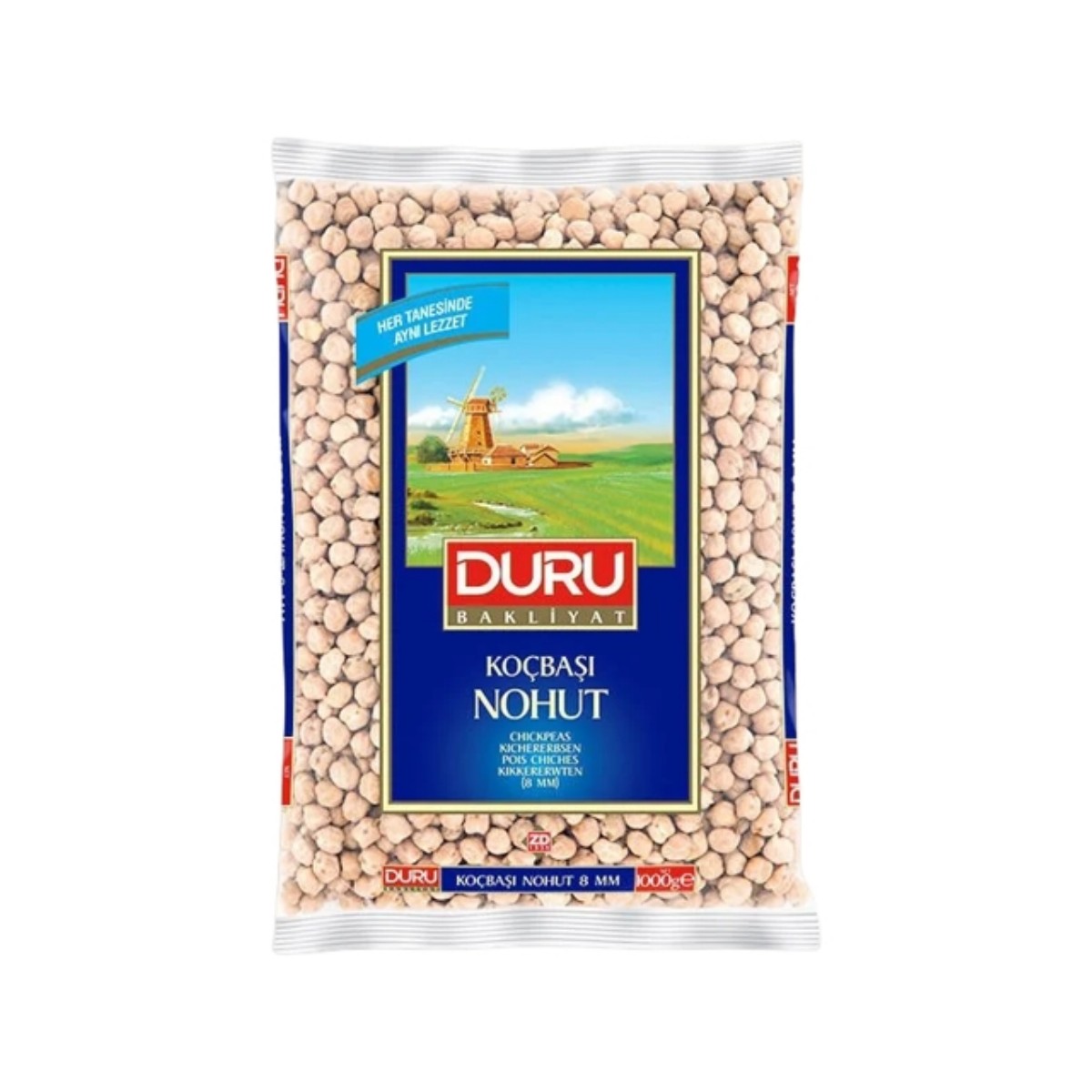 Duru Bakliyat Nohut 8 Mm 1 Kg