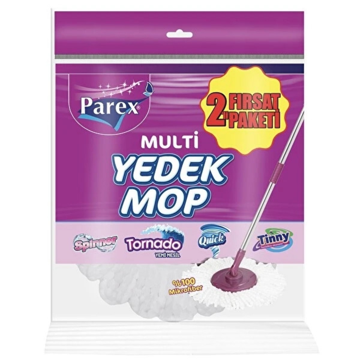 Parex Multi Yedek Mop 2'li Paket