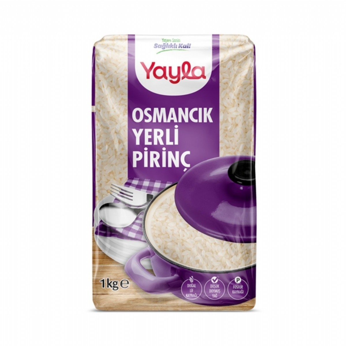Yayla Bakliyat Osmancık Pirinç 1 Kg