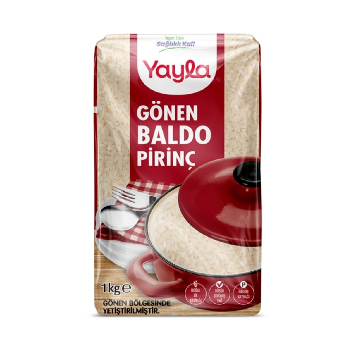 Yayla Bakliyat Gönen Baldo Pirinç 1 Kg