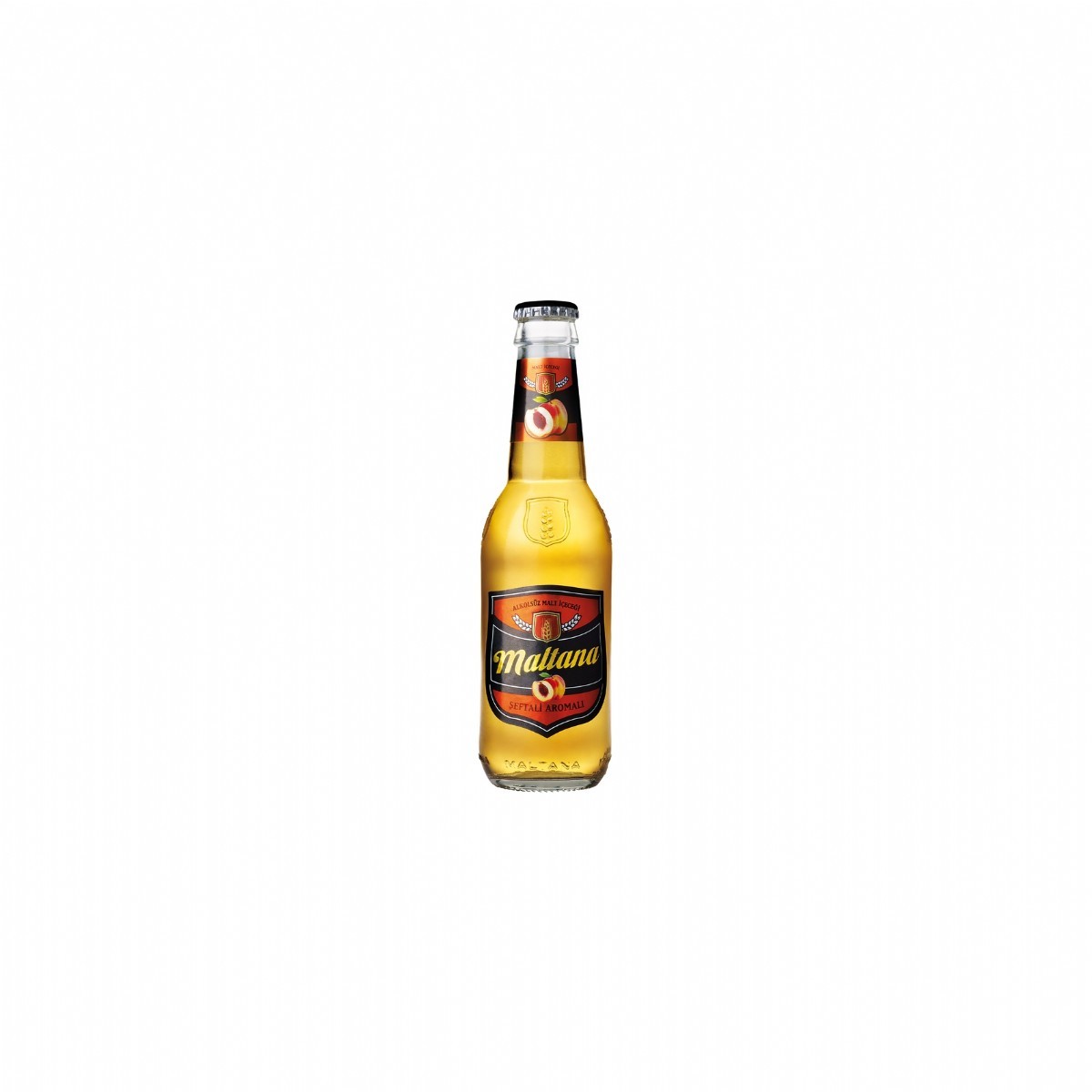 Maltana Şeftali Aromalı Malt İçeceği Cam Şişe 250 Ml