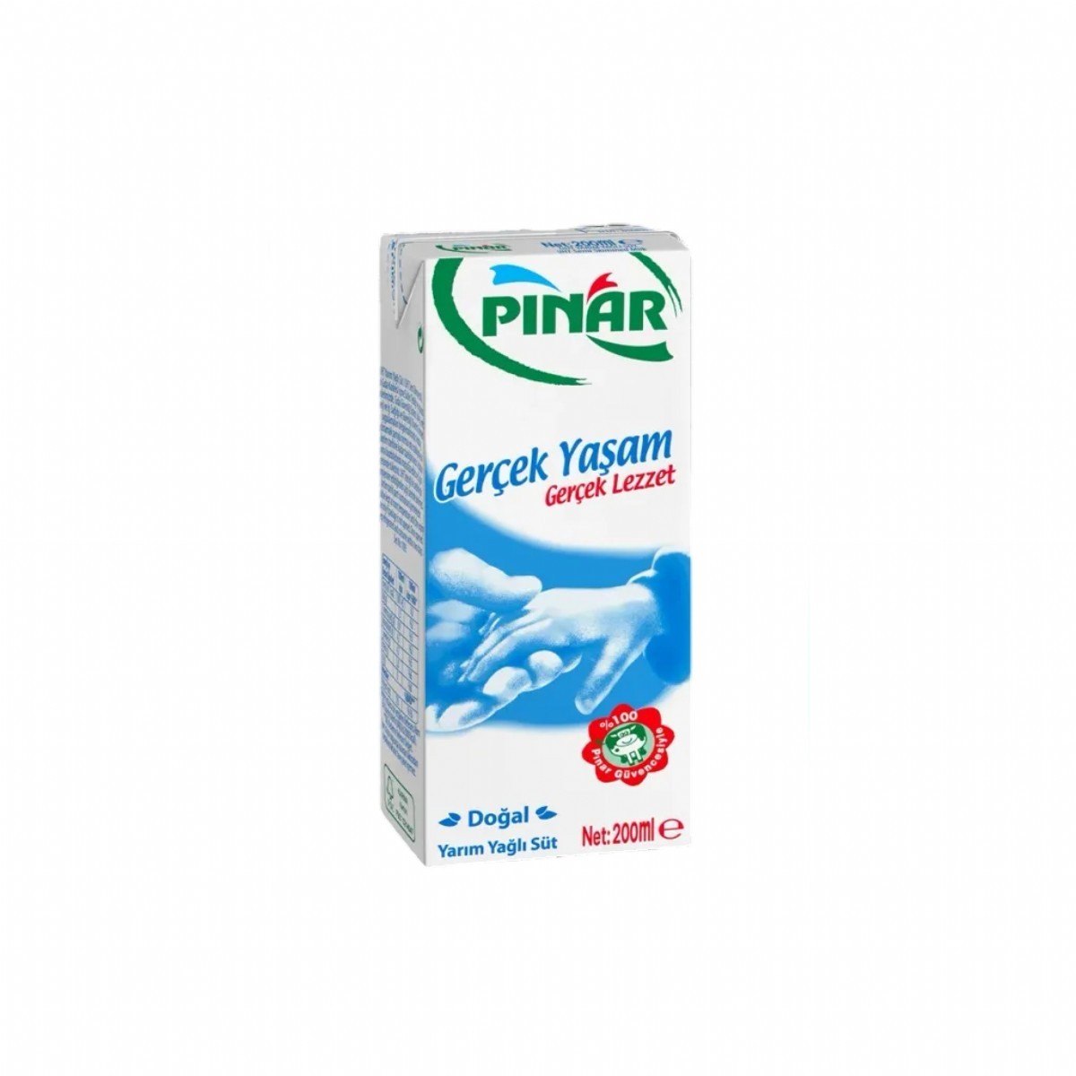 Pınar Yarım Yağlı Süt 200 Ml