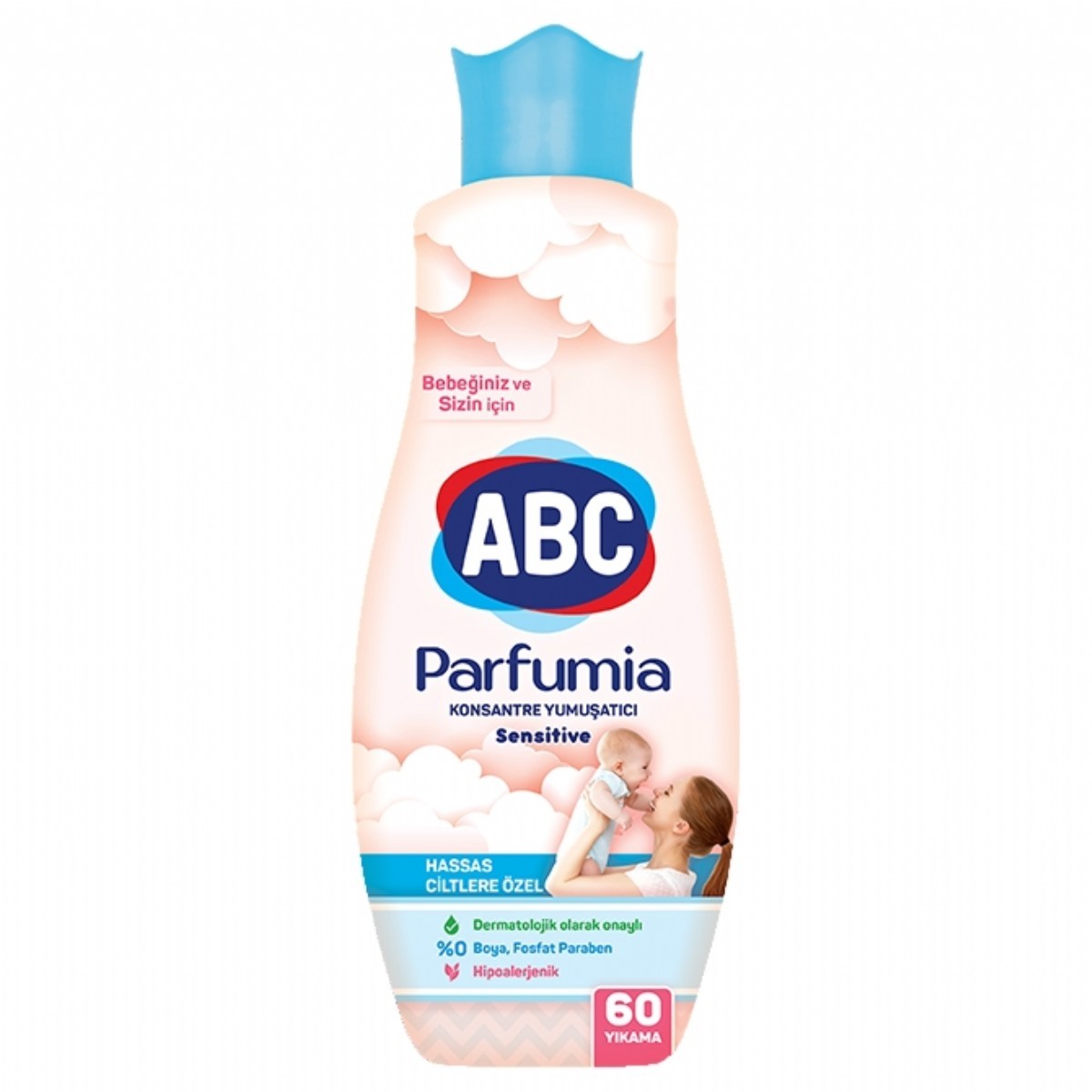 Abc Parfumia Sensitive Konsantre Çamaşır Yumuşatıcı 1440 Ml