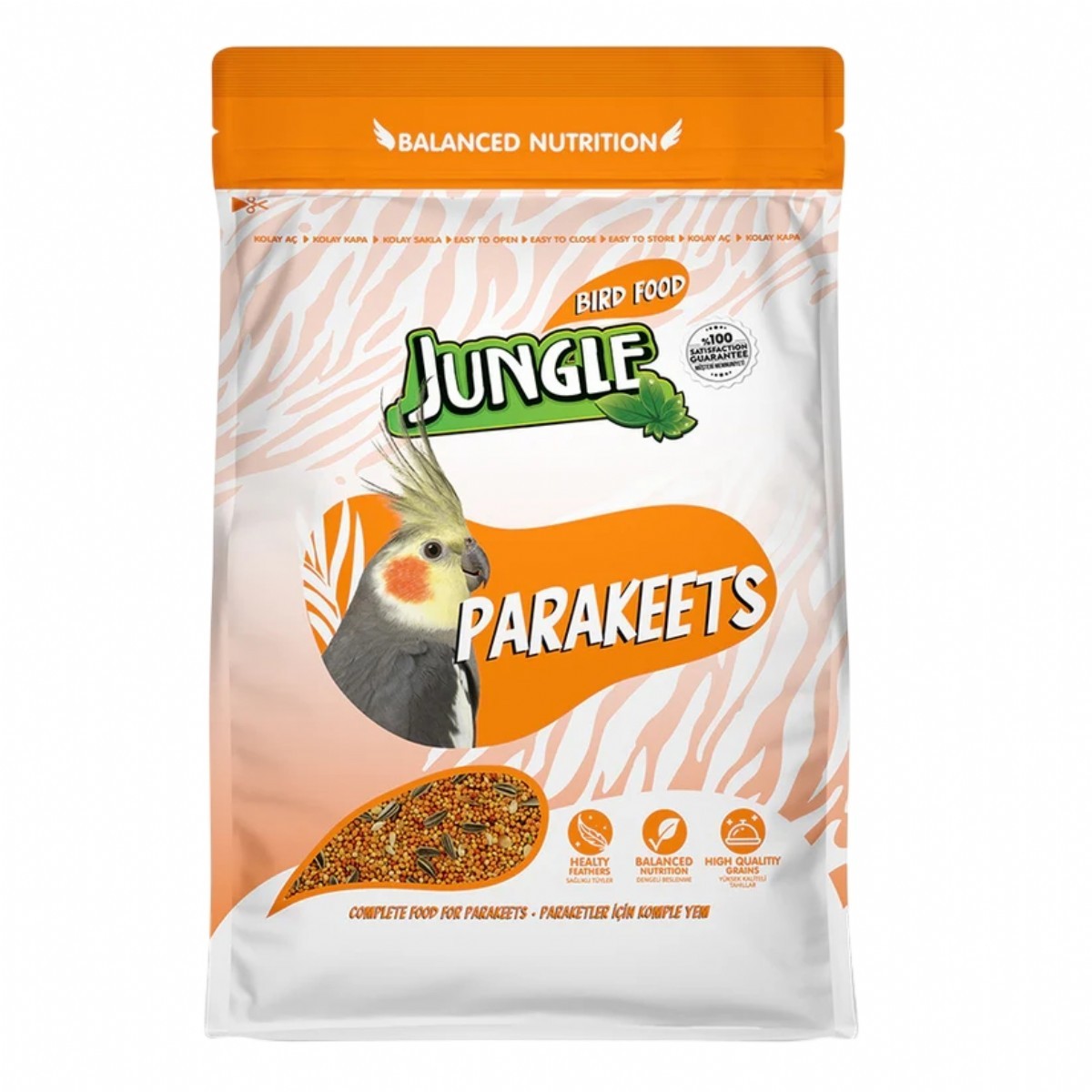 Jungle Paraket Kuş Yemi 500 Gr