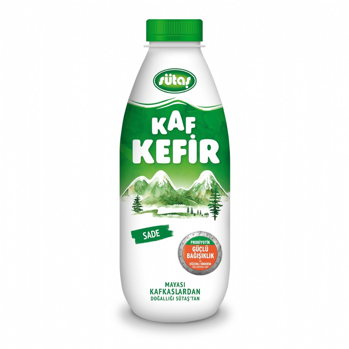 Sütaş Kaf Kefir Sade 1 Lt