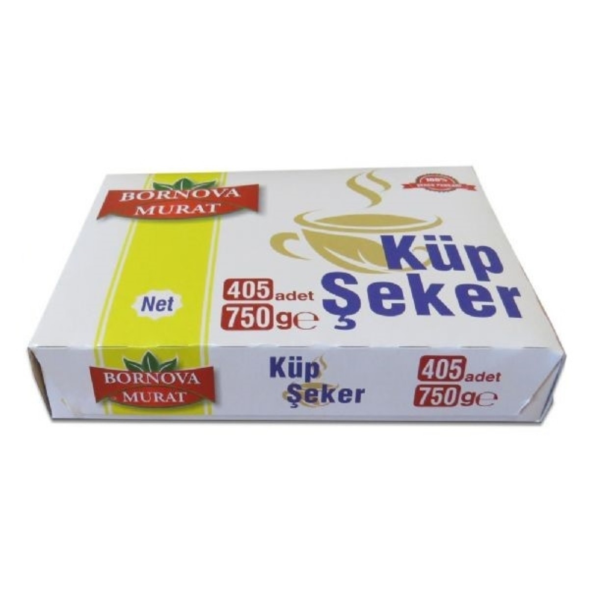 Bornova Murat Küp Şeker 750 Gr 405 Adet