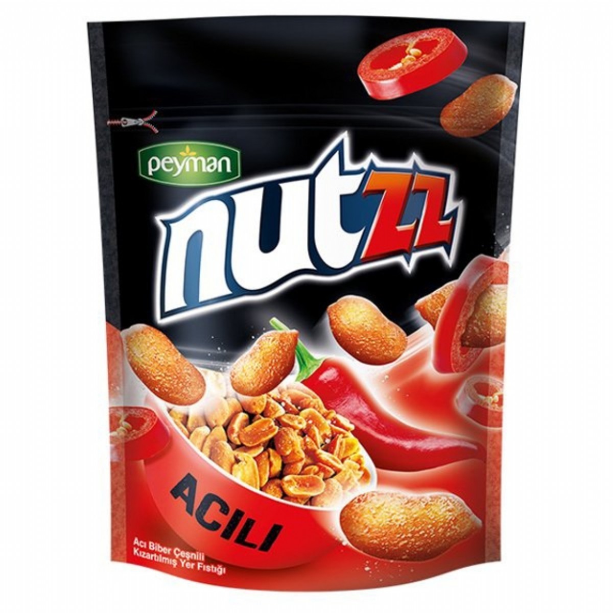 Peyman Nutzz Acılı Kızartılmış Yer Fıstığı 130 Gr