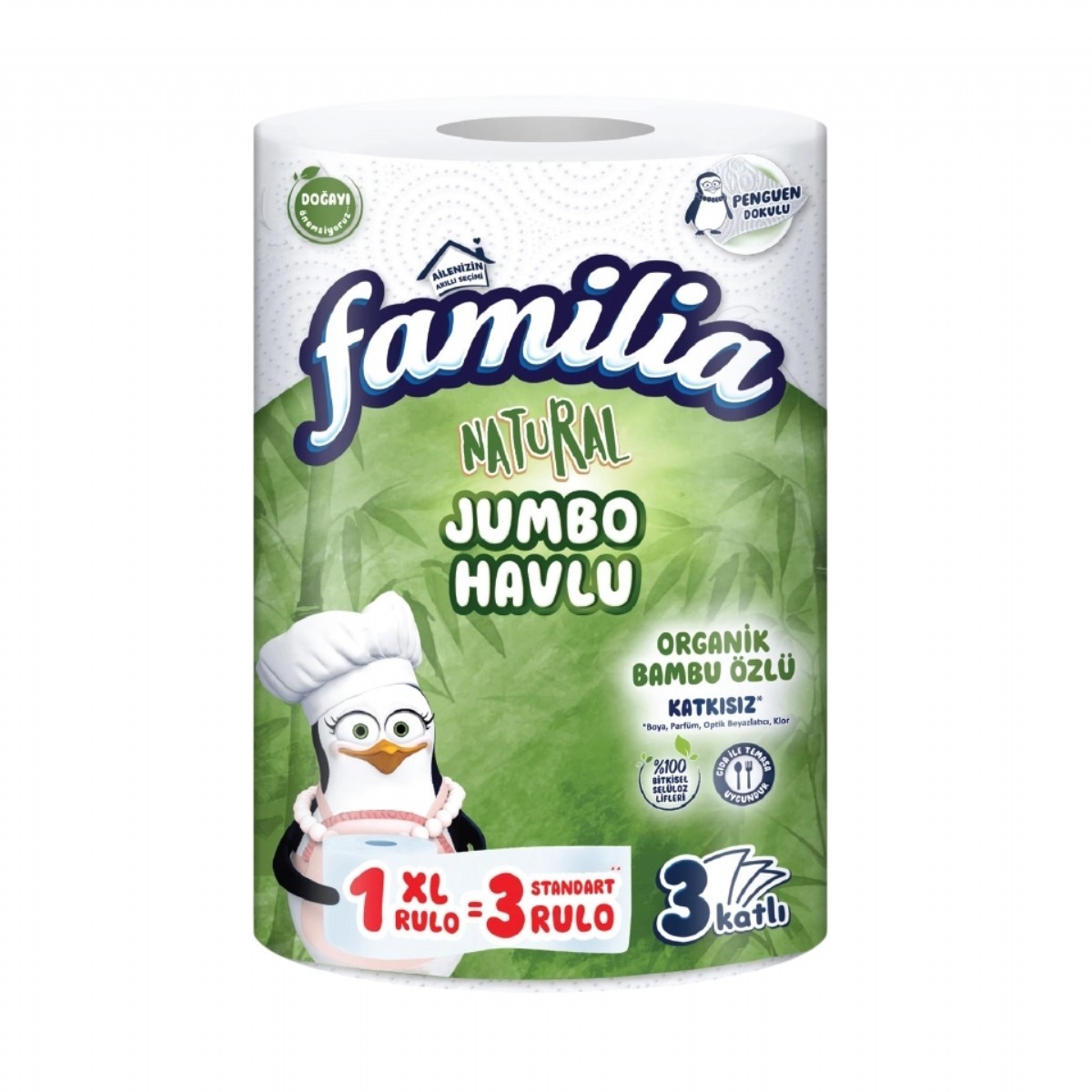 Familia Natural 1=3 Jumbo Kağıt Havlu