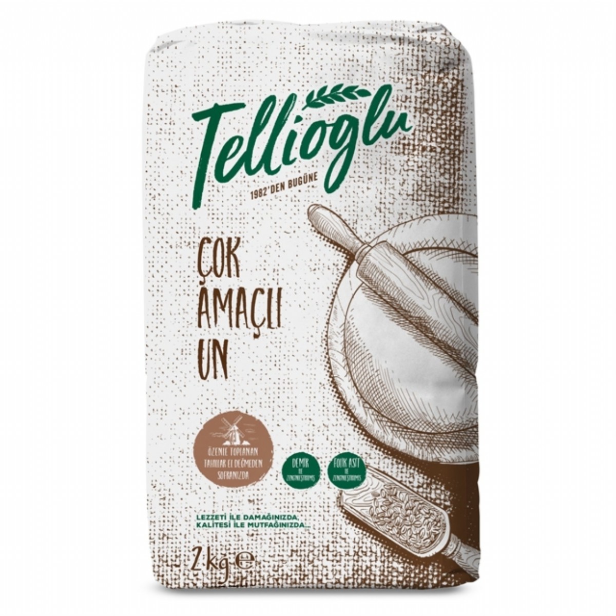 Tellioğlu Çok Amaçlı Un 2 Kg