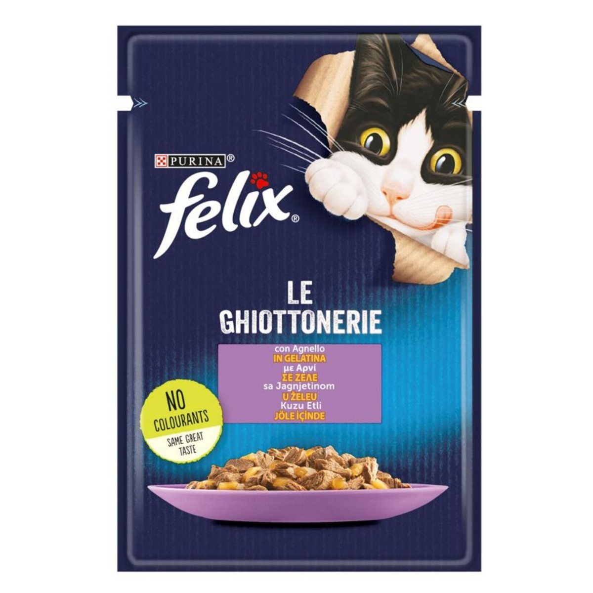 Felix Kuzulu Yaş Kedi Maması 85 Gr