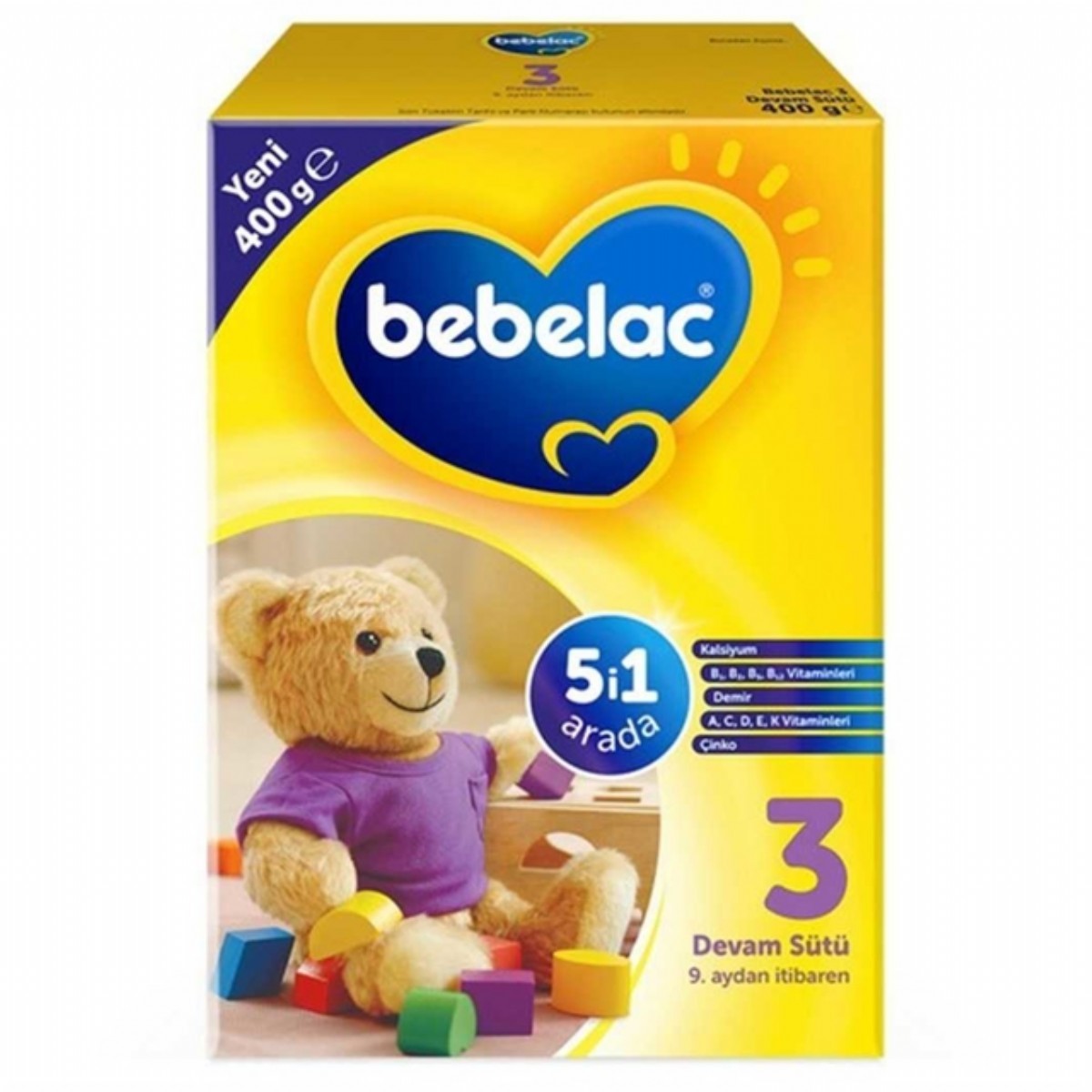 Bebelac Bebek Devam Sütü 3 Numara 400 Gr