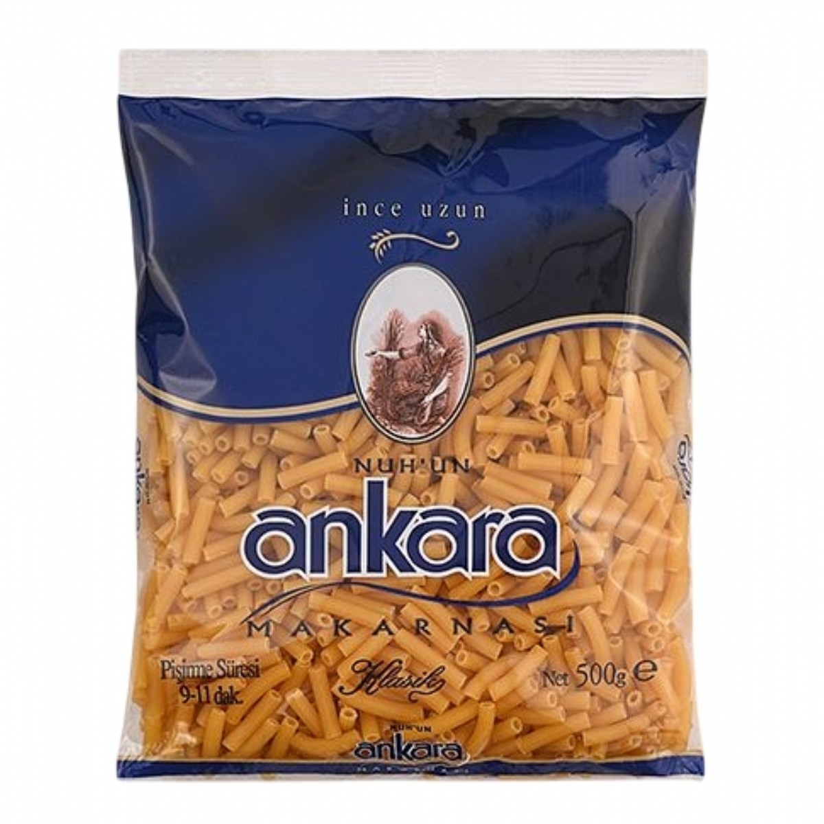 Nuh'un Ankara İnce Uzun Makarna 500 Gr
