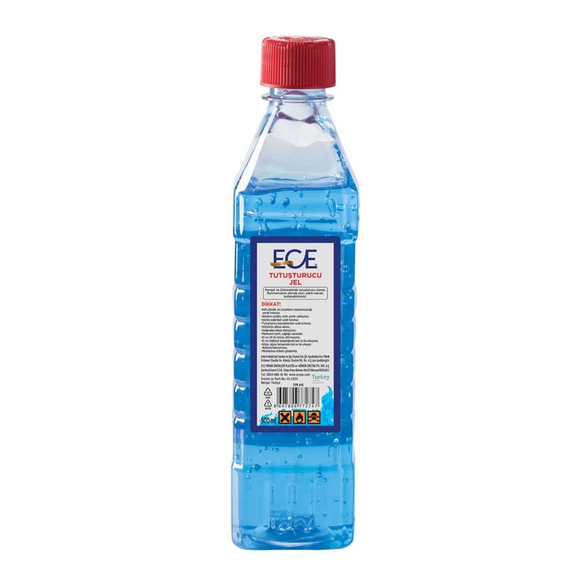 Ece Tutuşturucu Jel Yakıtı 500 Ml