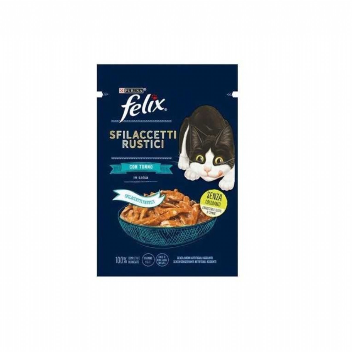 Felix Pouch Tasty Shreds Ton Balıklı Yaş Kedi Maması 80 Gr