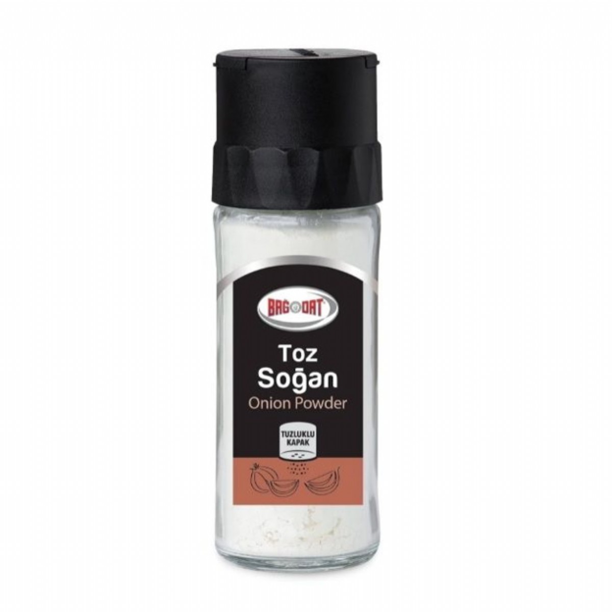 Bağdat Baharat Toz Soğan Cam Tuzluklu 38 Gr