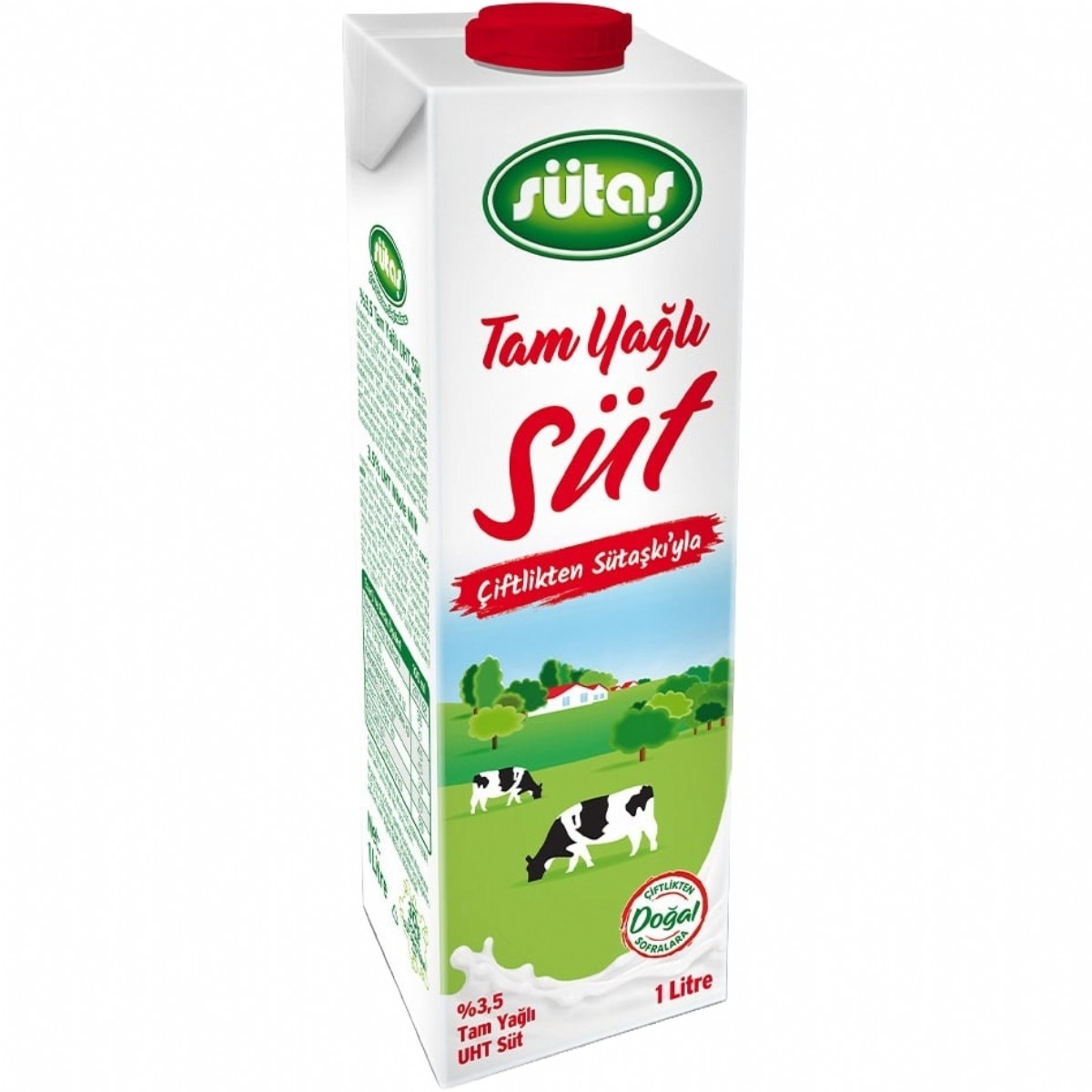 Sütaş 3,5 Tam Yağlı Süt 1 L