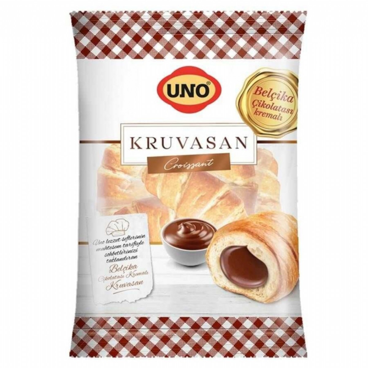 Uno Çikolata Kremalı Kruvasan 8'li 240 Gr