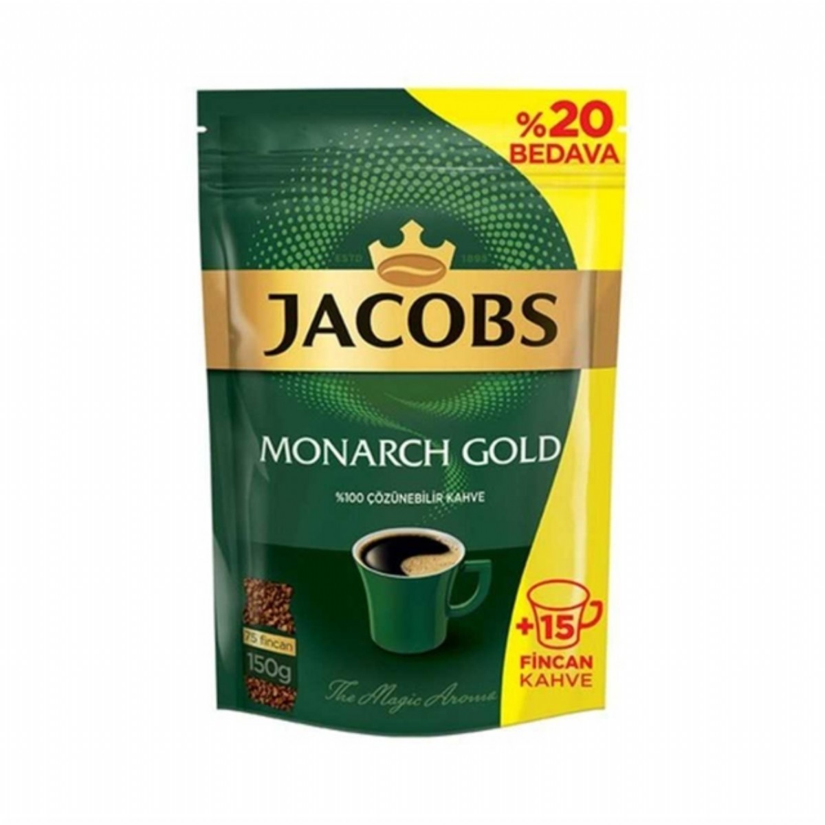 Jacobs Monarch Gold 150 Gr