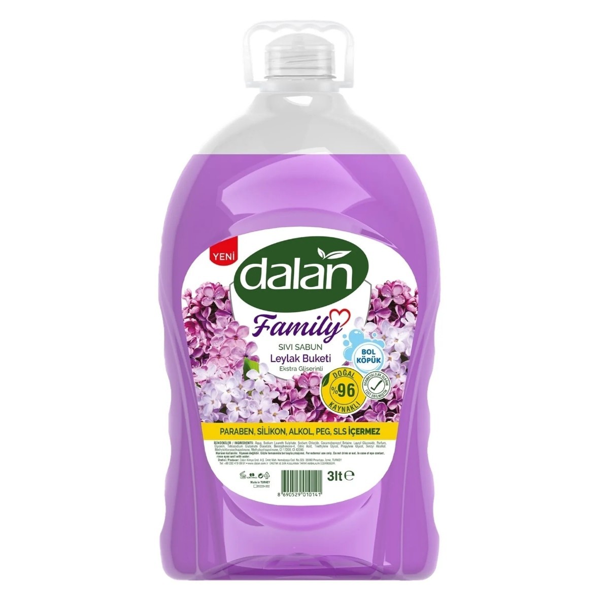 Dalan Family Leylak Buketi Sıvı Sabun 3 Lt