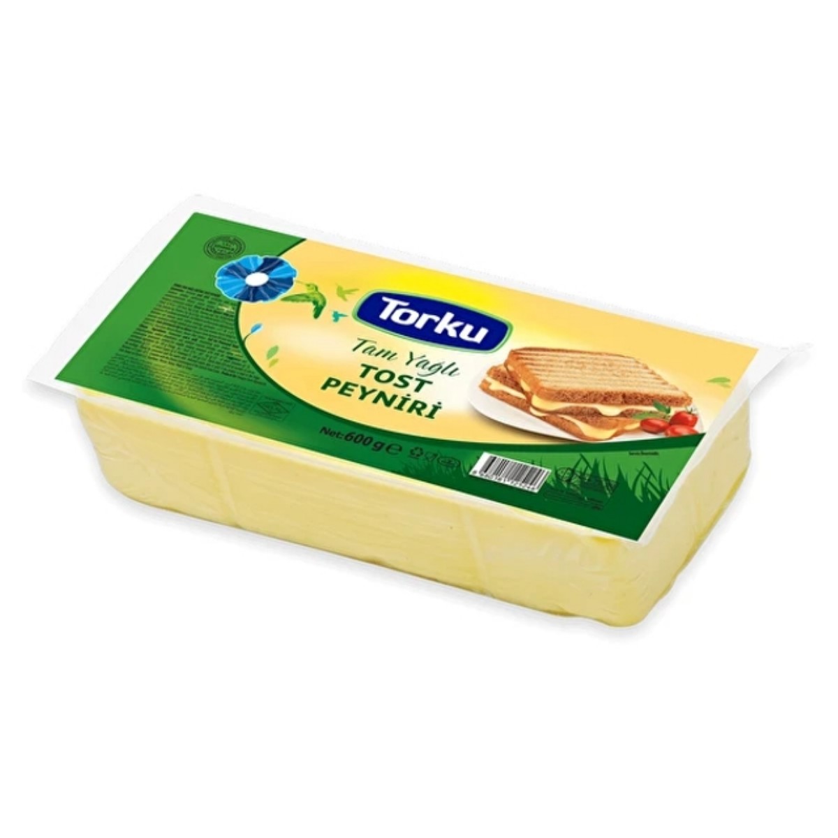 Torku Tam Yağlı Tost Peyniri 600 Gr