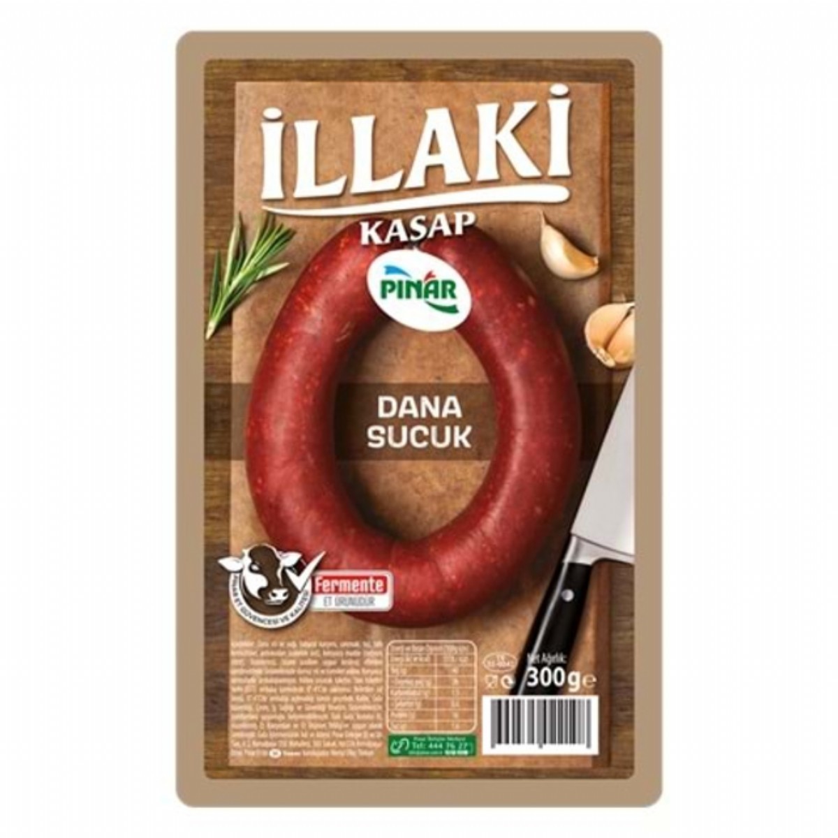 Pınar Kasap İllaki Sucuk 300 Gr