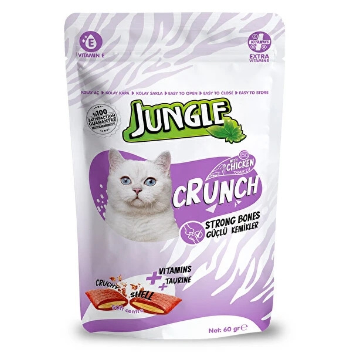 Jungle Crunch Güçlü Kemikler Ödül Maması 60 Gr