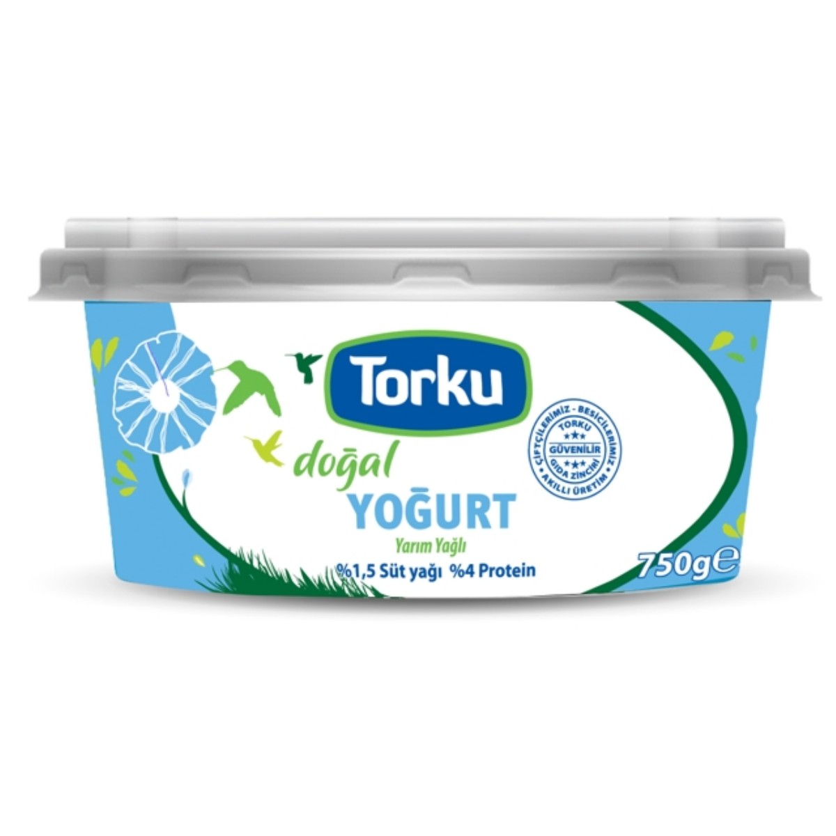 Torku Yarım Yağlı Yoğurt 750 Ml