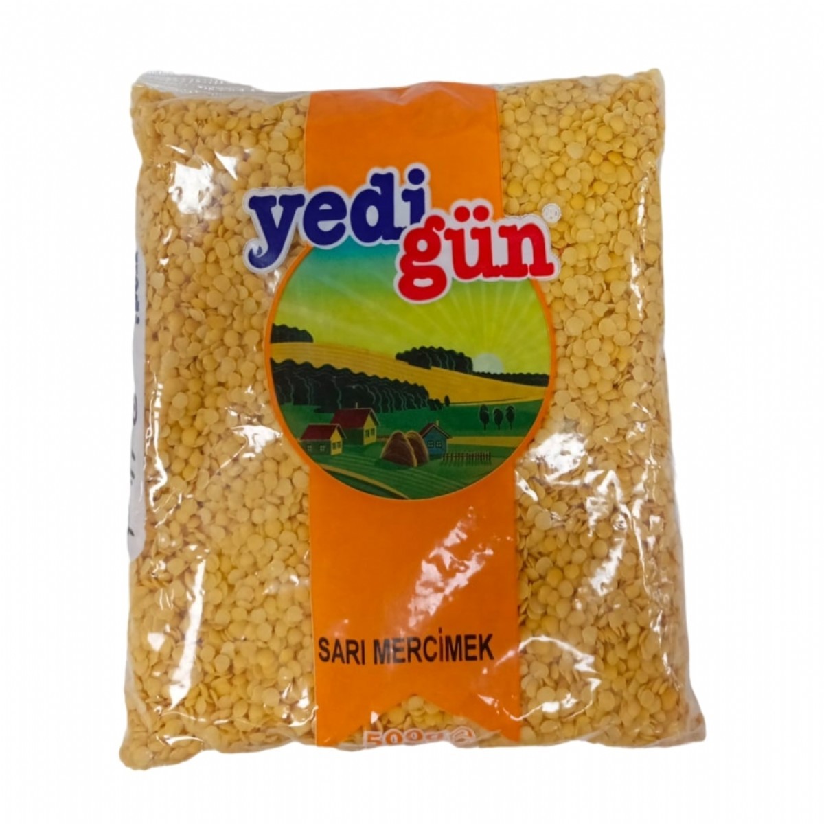 Yedigün Sarı Mercimek 500 Gr